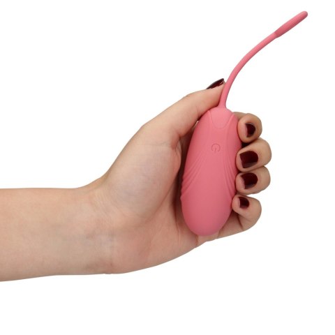 Ultra Soft Silicone Egg Vibrator with Remote Control SHOTS