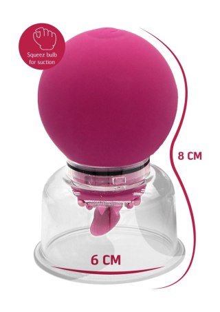 Vibrating & Rotating Nipple & Clitoral Pump SCALA