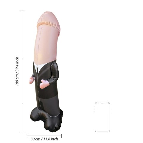 Inflatable Groom Bop Bag - Flesh SHOTS