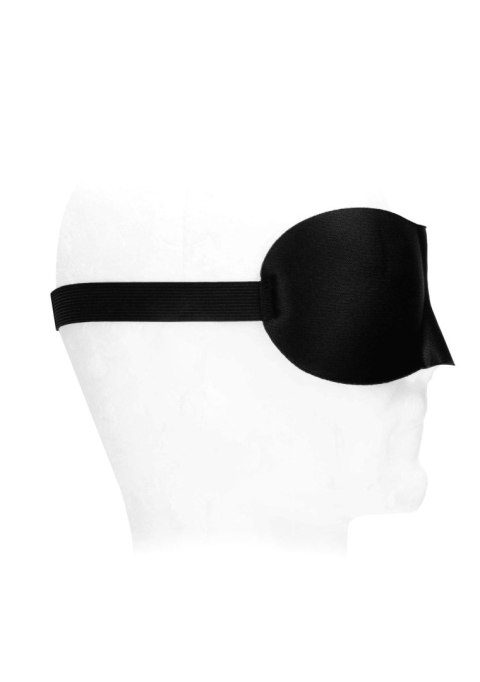 Satin Curvy Eye Mask - With Elastic Straps SHOTS