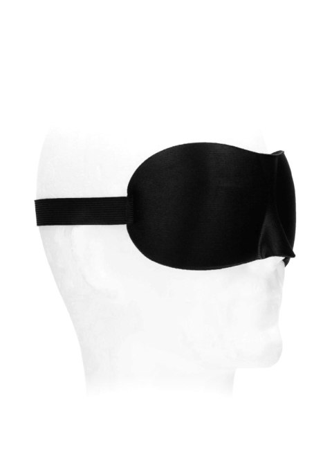 Satin Curvy Eye Mask - With Elastic Straps SHOTS