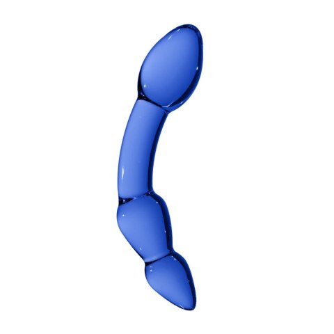Szklane dildo Chrystalino Superior niebieskie 18 cm Chrystalino