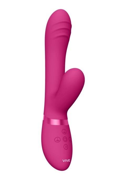 Wibrator króliczek Vive Tani różowy silikonowy USB Vive