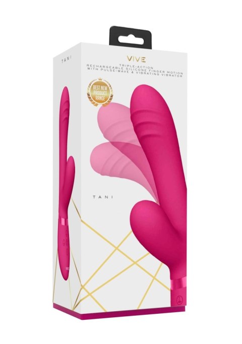 Wibrator króliczek Vive Tani różowy silikonowy USB Vive