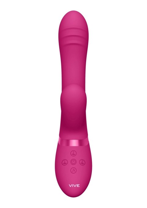 Wibrator króliczek Vive Tani różowy silikonowy USB Vive