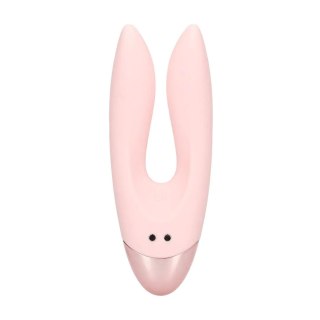 Wibrator podwójny Amour Loveline silikonowy różowy 11 cm Loveline
