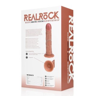 Wibrator realistyczny RealRock rotujący cielisty 20 5 cm RealRock