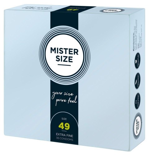 Mister Size 49mm pack of 36 ORION