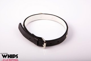 Obroża damska wąska Whips Collection biała Whips Collection