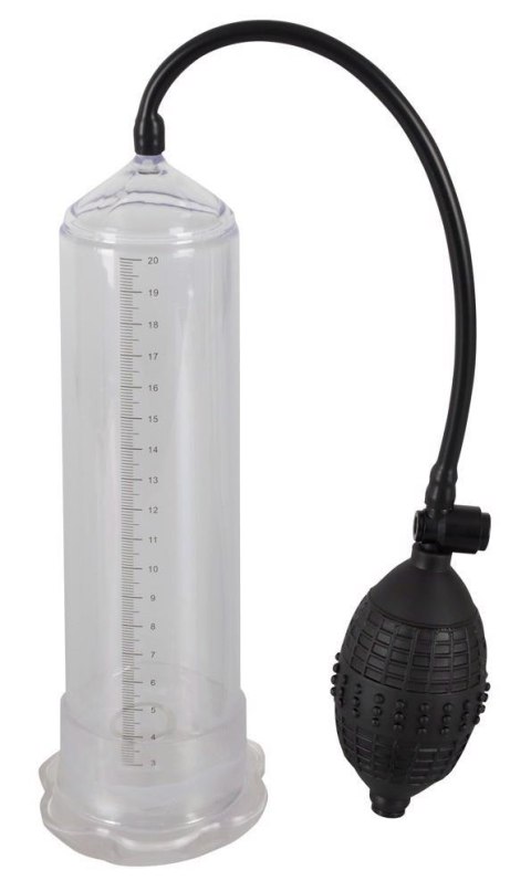 Pompka do penisa Mister Boner przezroczysta 21,5 cm Mister Boner