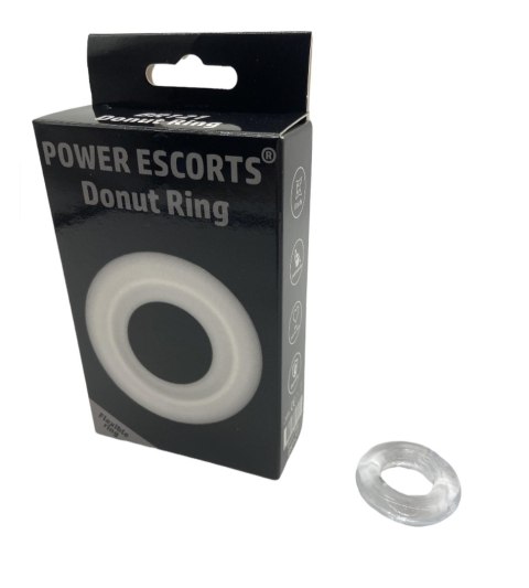 Ring-Donut Cockring Clear POWER ESCORTS