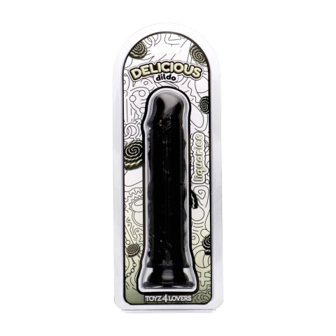 Dildo realistyczne Jim Liquorice z zapachem lukrecji 20 cm Toyz4lovers