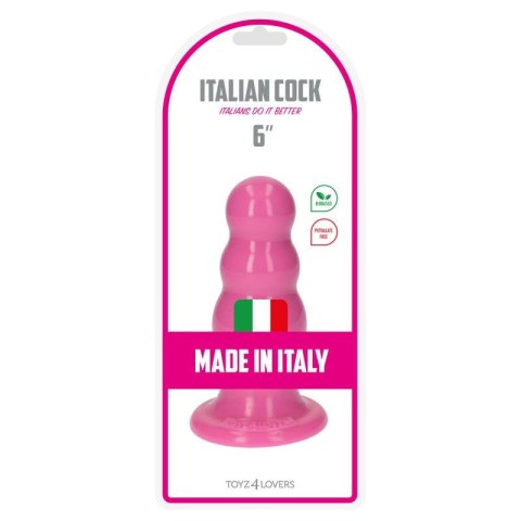 Korek analny z kulkami Olmo Toyz4lovers różowy 15 cm Toyz4lovers