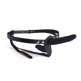 Podwójny strap on Toyz4lovers czarny Toyz4lovers