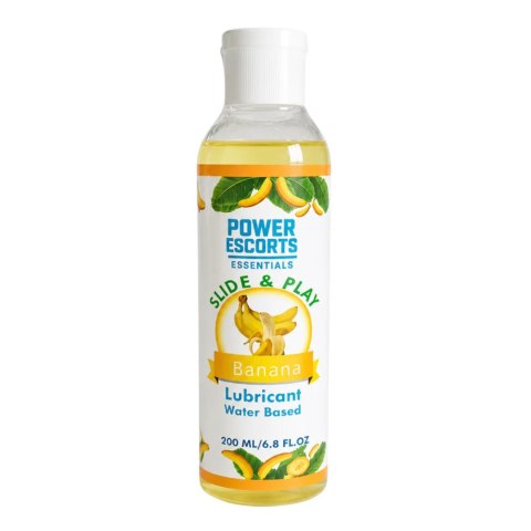 Power Escorts - DR10 - Banana Water-Based Lubricant 200ml - Slide & Play Personal Lube POWER ESCORTS