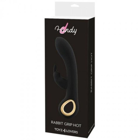 Wibrator-VIBRATORE RABBIT RISCALDANTE HANDY RABBIT GRIP HOT BLACK MSX Distribution S.r.l.