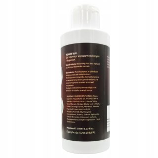 Żel-Żel na Erekcję POWER BULL 150ml LoveStim