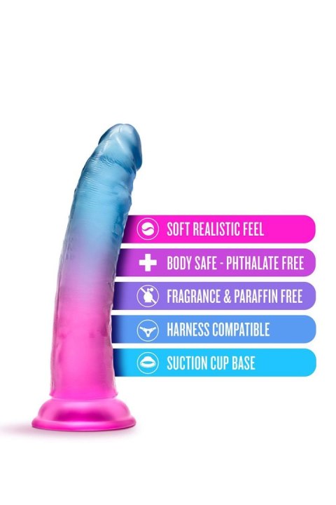 Dildo z przyssawką Blush B Yours Beautiful Sky Sunset 7 cali Blush