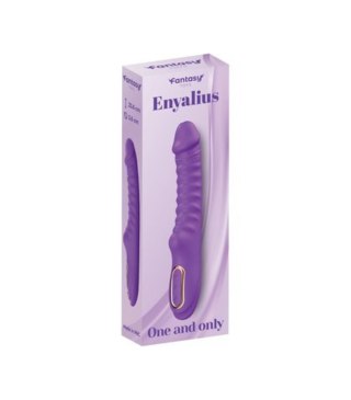 Enyalius Ribbed Silicone Vibrator Purple Fantasy - Boys of Toys Sp. z. o.o. (dystrybutor)