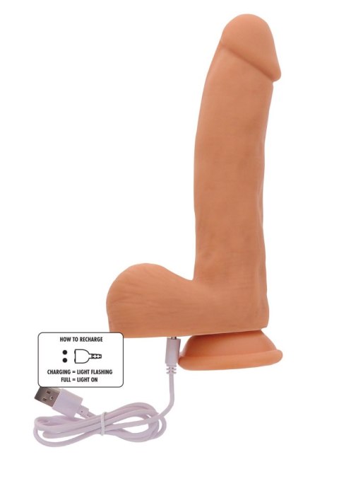 Magnetic Pulse Trusting Dildo Light skin tone SCALA
