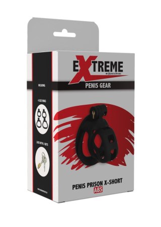 Penis Prison Cock Cage X-Short Black SCALA