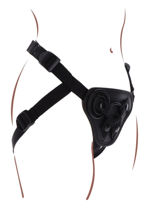Strap-On Harness Black SCALA