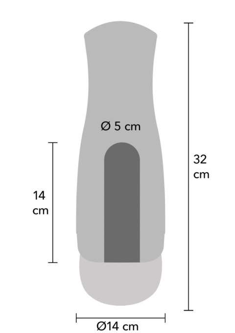 Super Suction Nutbuster Triple Masturbator SCALA