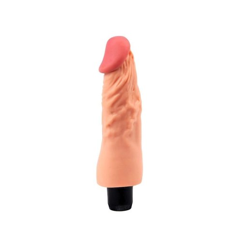 Wibrator TPE Fantasy The Real Deal z żyłkami 17 8 cm Fantasy