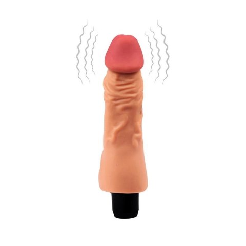 Wibrator TPE Fantasy The Real Deal z żyłkami 17 8 cm Fantasy