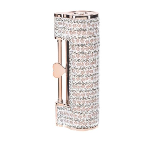 Angel - Lipstick Vibrator with 4 Attachments - Pink Loveline
