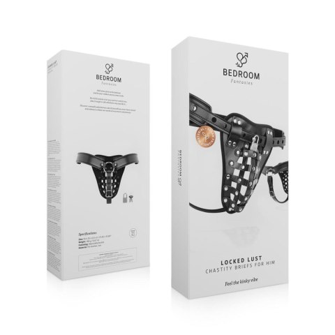 Bedroom Fantasies - Chastity Cage Panty Black ONE-DC B.V.