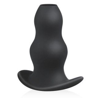 Korek analny wydrążony EasyToys silikonowy czarny 14 cm Easytoys