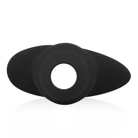 Korek analny wydrążony EasyToys silikonowy czarny 14 cm Easytoys