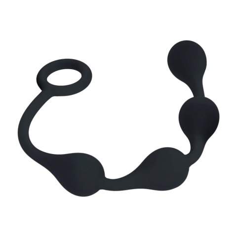 Kulki analne silikonowe Levelz Waterdrop S czarny Levelz
