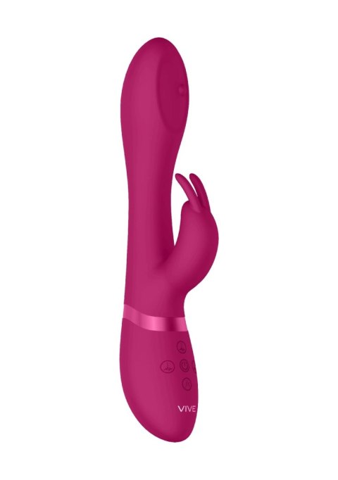 Wibrator króliczek Mira wirujący różowy USB ShotsToys