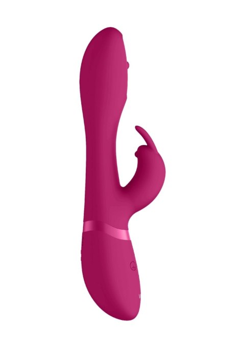 Wibrator króliczek Mira wirujący różowy USB ShotsToys