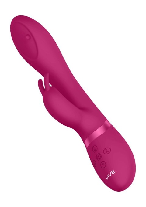 Wibrator króliczek Mira wirujący różowy USB ShotsToys