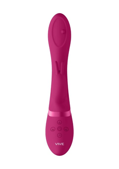 Wibrator króliczek Mira wirujący różowy USB ShotsToys