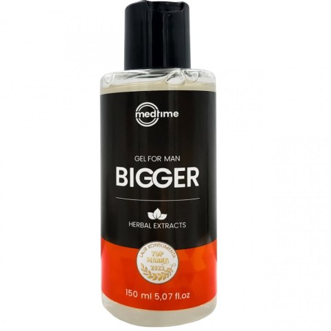BIGGER GEL 150ML POWIĘKSZENIE Z AKTYWNYMI WYCIĄGAMI MedTime