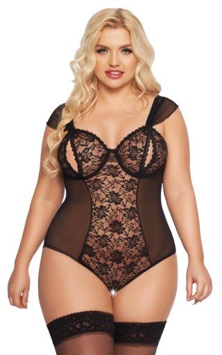 Body erotyczne Dora SoftLine czarny XL SoftLine Collection