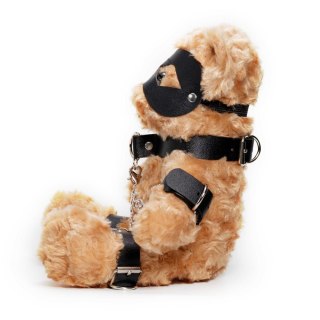CRUSHIOUS CRUSHITO BONDAGE TEDDY BEAR BLACK 31CM Crushious - Lunyvan S.L.