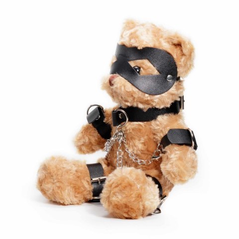 CRUSHIOUS CRUSHITO BONDAGE TEDDY BEAR BLACK 31CM Crushious - Lunyvan S.L.