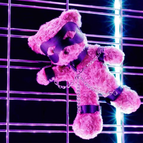 CRUSHIOUS CRUSHITO BONDAGE TEDDY BEAR BLACK 31CM Crushious - Lunyvan S.L.