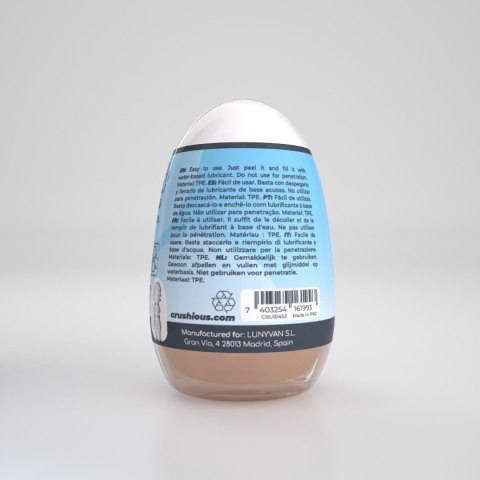 CRUSHIOUS EZY EGG THE LOVER MASTURBATOR EGG Crushious - Lunyvan S.L.