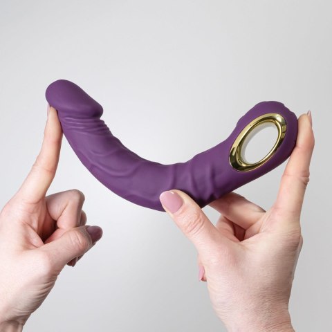 CRUSHIOUS MAGNUS BEND FLEXIBLE VIBRATOR PURPLE Crushious - Lunyvan S.L.