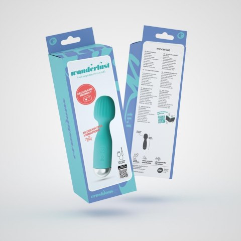 CRUSHIOUS WANDERLUST MINI WAND MINT GREEN Crushious