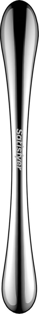 Dildo dwustronne ze stali nierdzewnej Satisfyer Cosmic Crest 1 Satisfyer