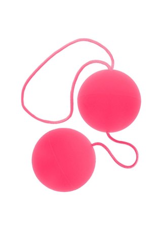 Kulki ABS ToyJoy Funky Love Balls różowe 3.5 cm TOYJOY