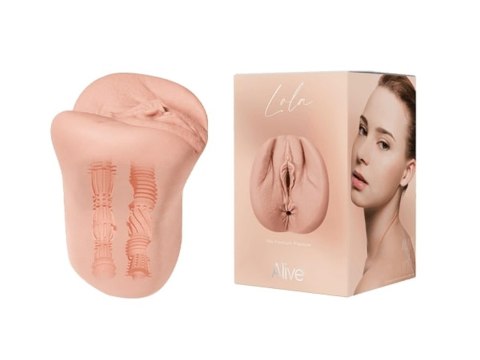 Masturbator realistyczny Lola Alive wodoodporny TPE Alive