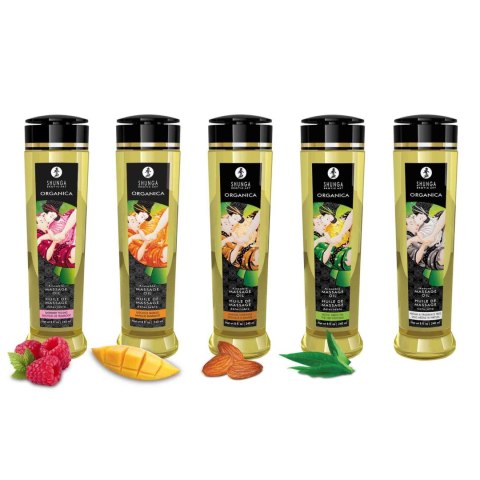 Organica Massage Oil - Raspberry Shunga - EAU ZONE